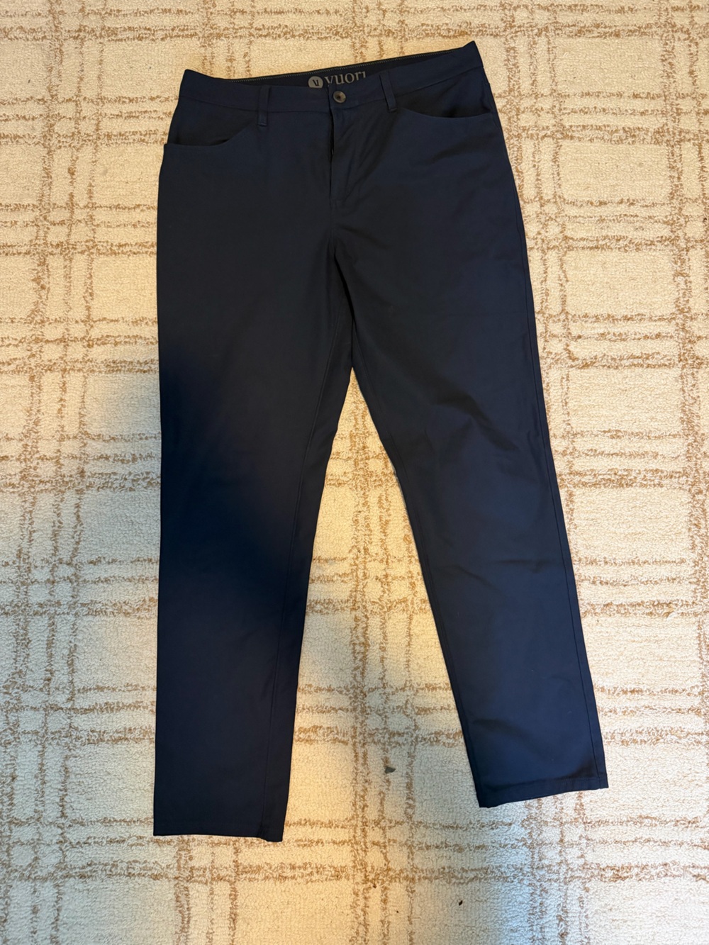 Vuori Men's Dark Navy Chinos